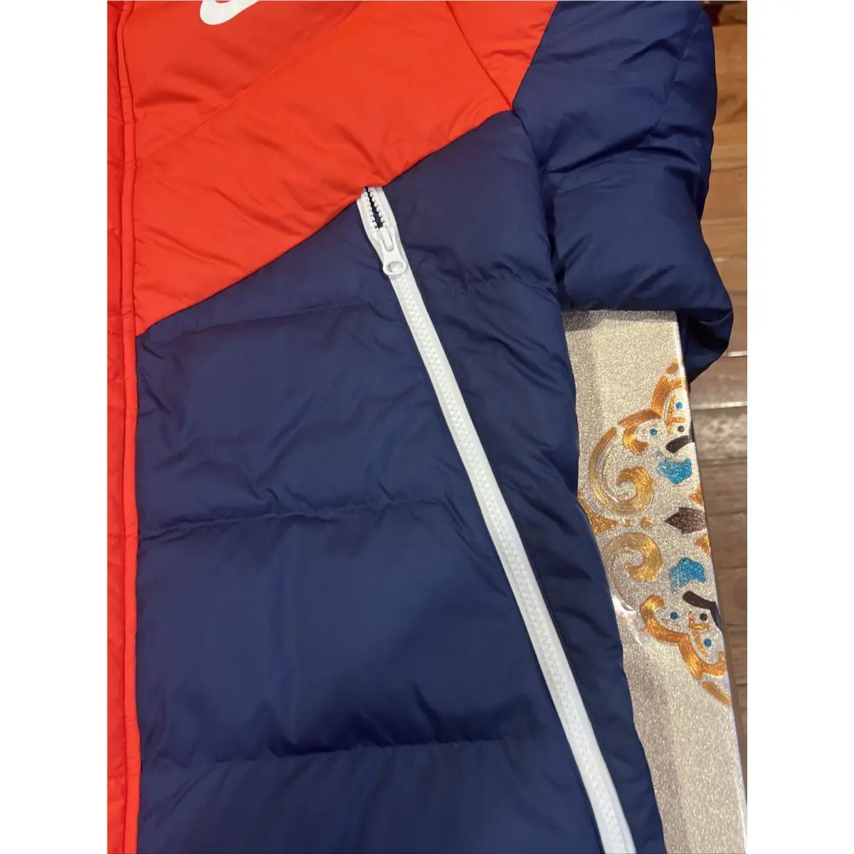 Nike clothing - CU0280-673 - CU0280-673 - Navy Blue / Red (UPC: 0195239839344) 3