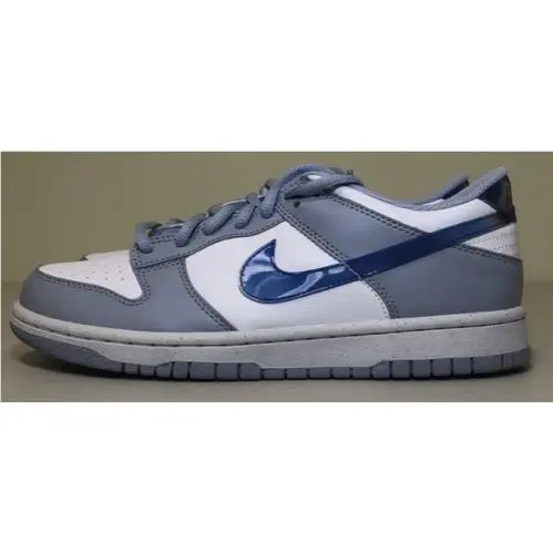 Nike shoes - Nike Dunk Low - Dunk Low - White and blue 0