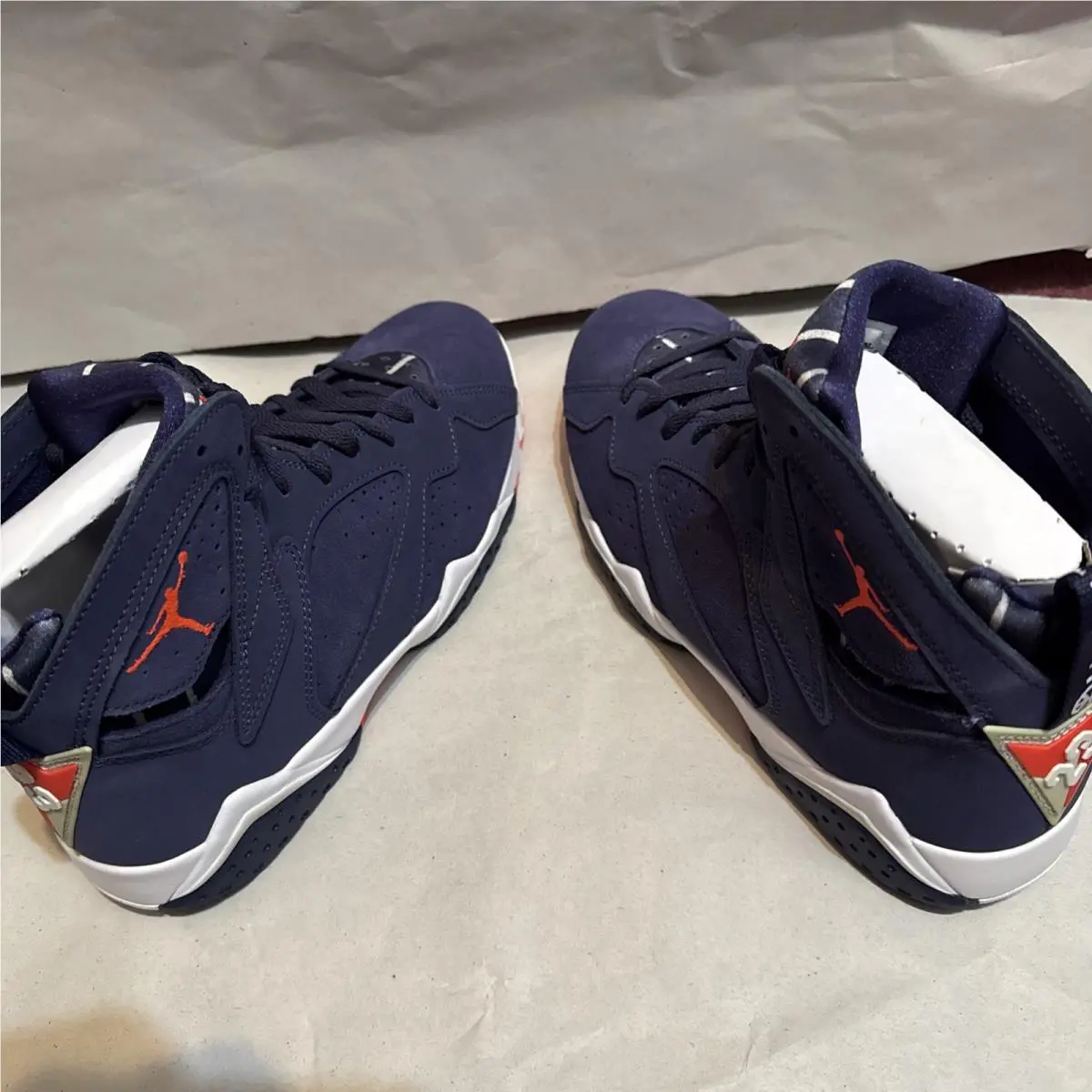 Nike shoes - Air Jordan 7 - Air - DV0577-500 - Neutral Indigo/White/Light Bone/Bright Crimson 1