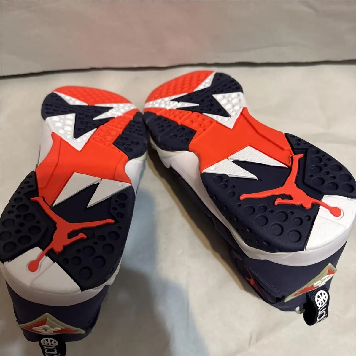 Nike shoes - Air Jordan 7 - Air - DV0577-500 - Neutral Indigo/White/Light Bone/Bright Crimson 6