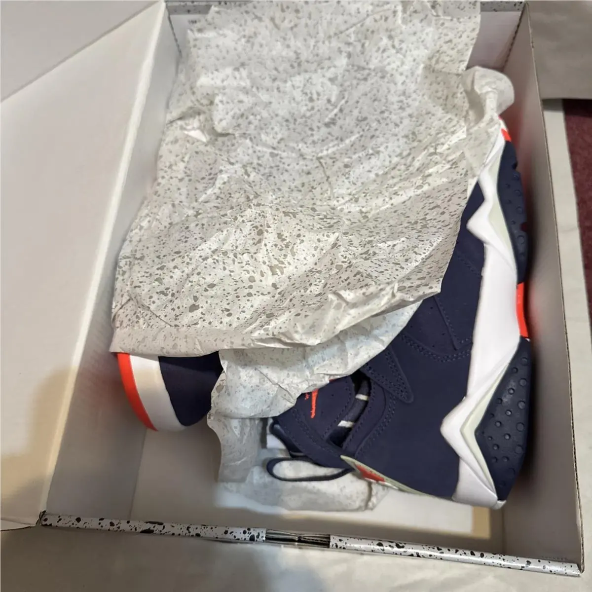 Nike shoes - Air Jordan 7 - Air - DV0577-500 - Neutral Indigo/White/Light Bone/Bright Crimson 7