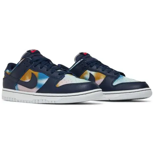 Nike Dunk Low Retro Premium Graffiti Pack - Obsidian-DM0108-400 Mens Size 12 - Blue