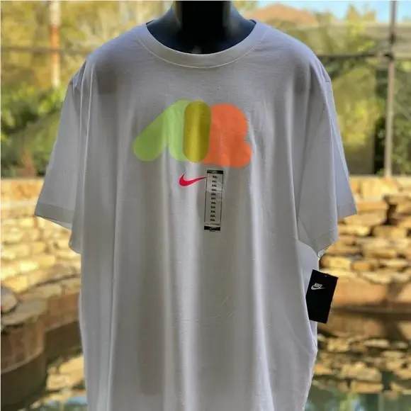 Nike clothing - Nike Dri-Fit - Orange, Light Blue, White 1