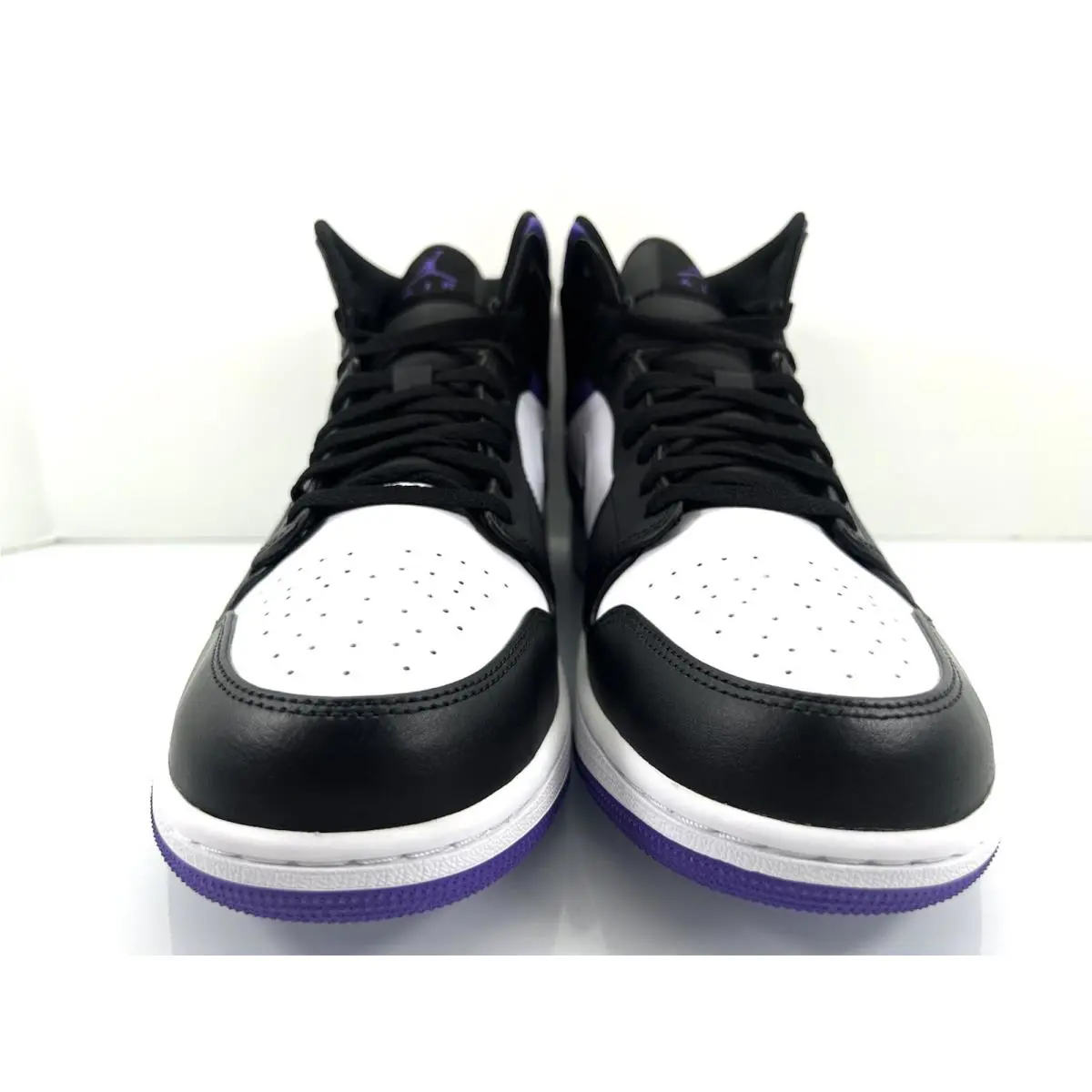 Nike shoes - Air Jordan 1 - Air - 554724-095 - Black/White/Purple 1