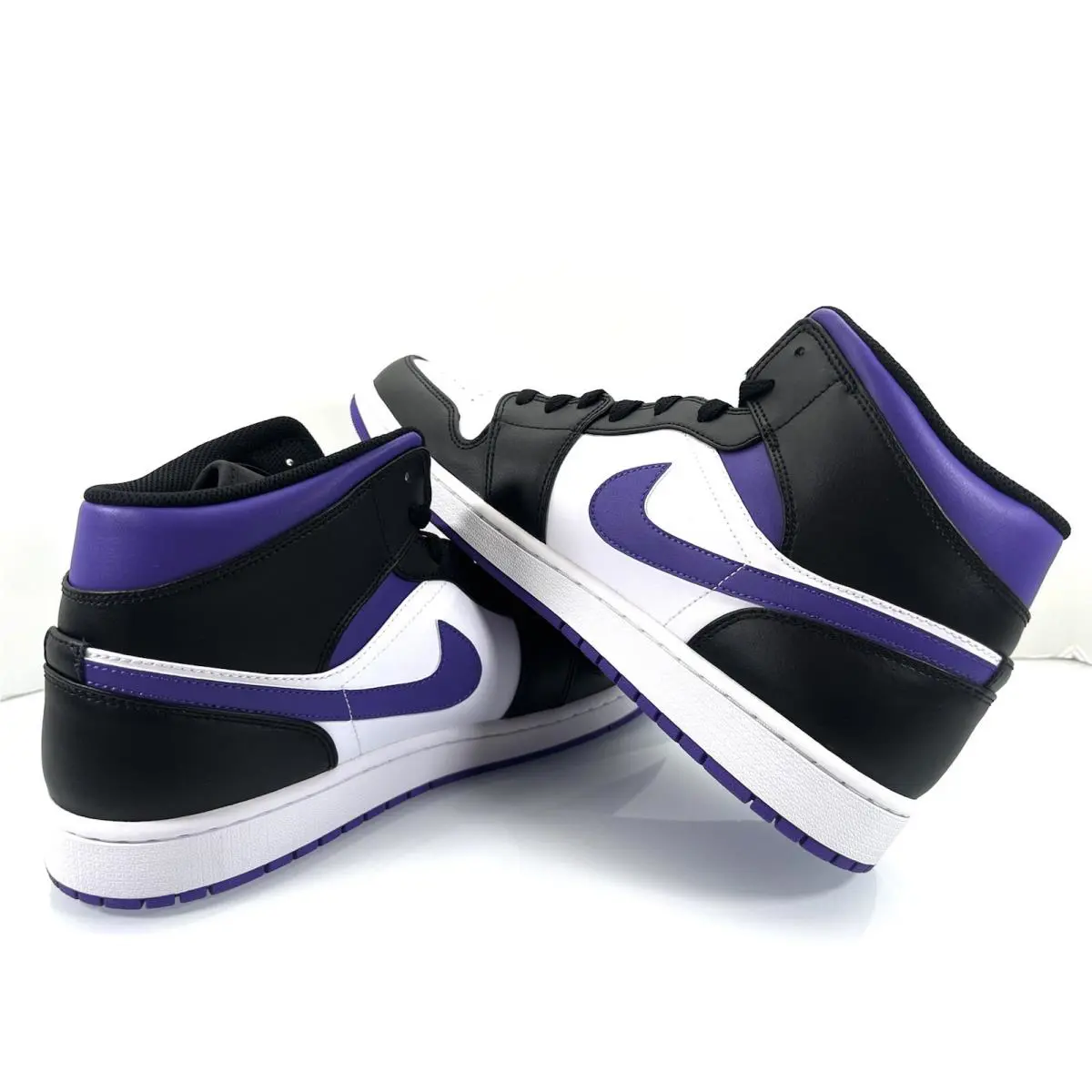 Nike shoes - Air Jordan 1 - Air - 554724-095 - Black/White/Purple 3