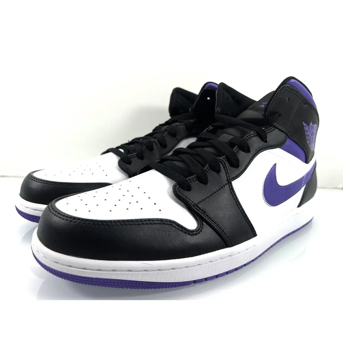 Nike shoes - Air Jordan 1 - Air - 554724-095 - Black/White/Purple 4