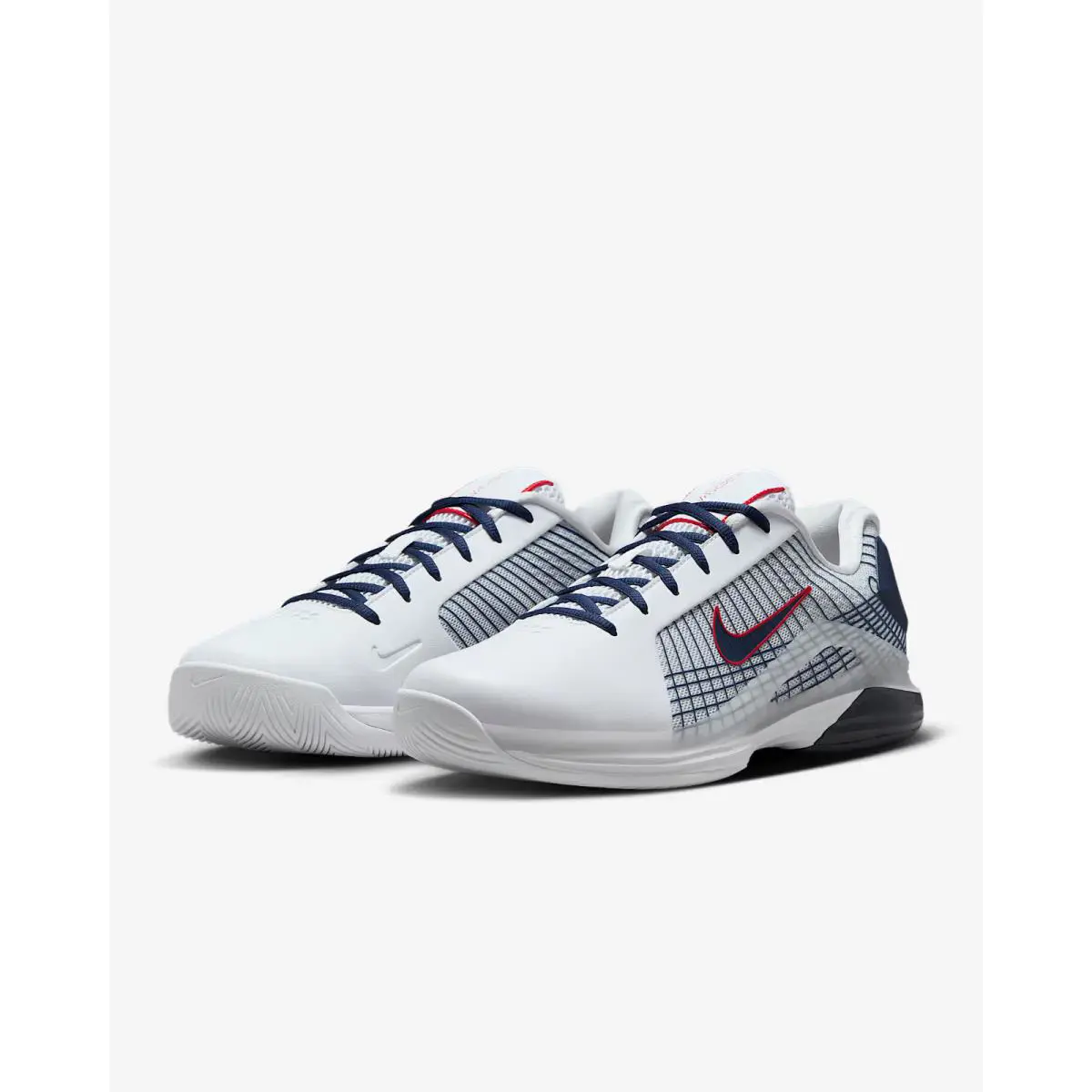 Nike shoes - Nike Zoom Vapor 12 Hypersmash HC - HJ0549-100 - White (UPC: 197602658439) 0