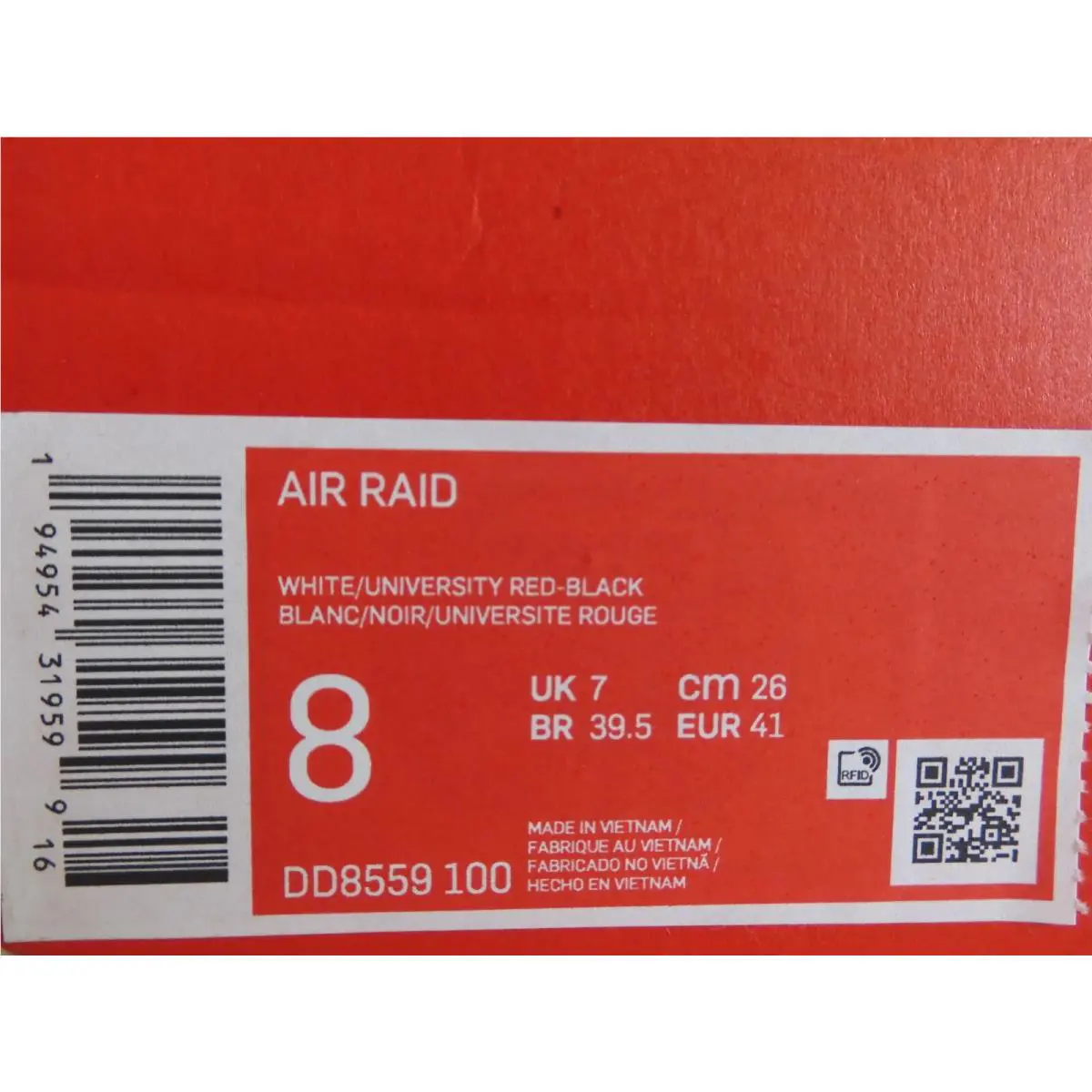 Nike shoes - Nike Air Raid - Air Raid - White (UPC: 194954319599) 3