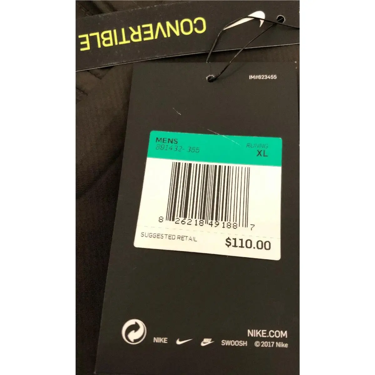 Nike clothing - Nike NSW Run - NSW Run - 891432-355 - Green (UPC: 826218491887) 2