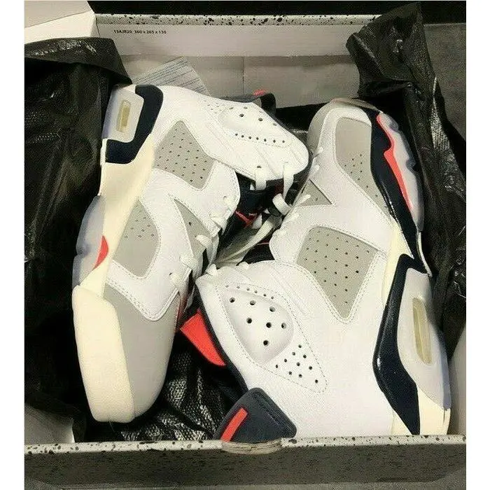 Nike shoes - Air Jordan 6 - Air - 384664-104 - Red (UPC: 0191887993254) 0