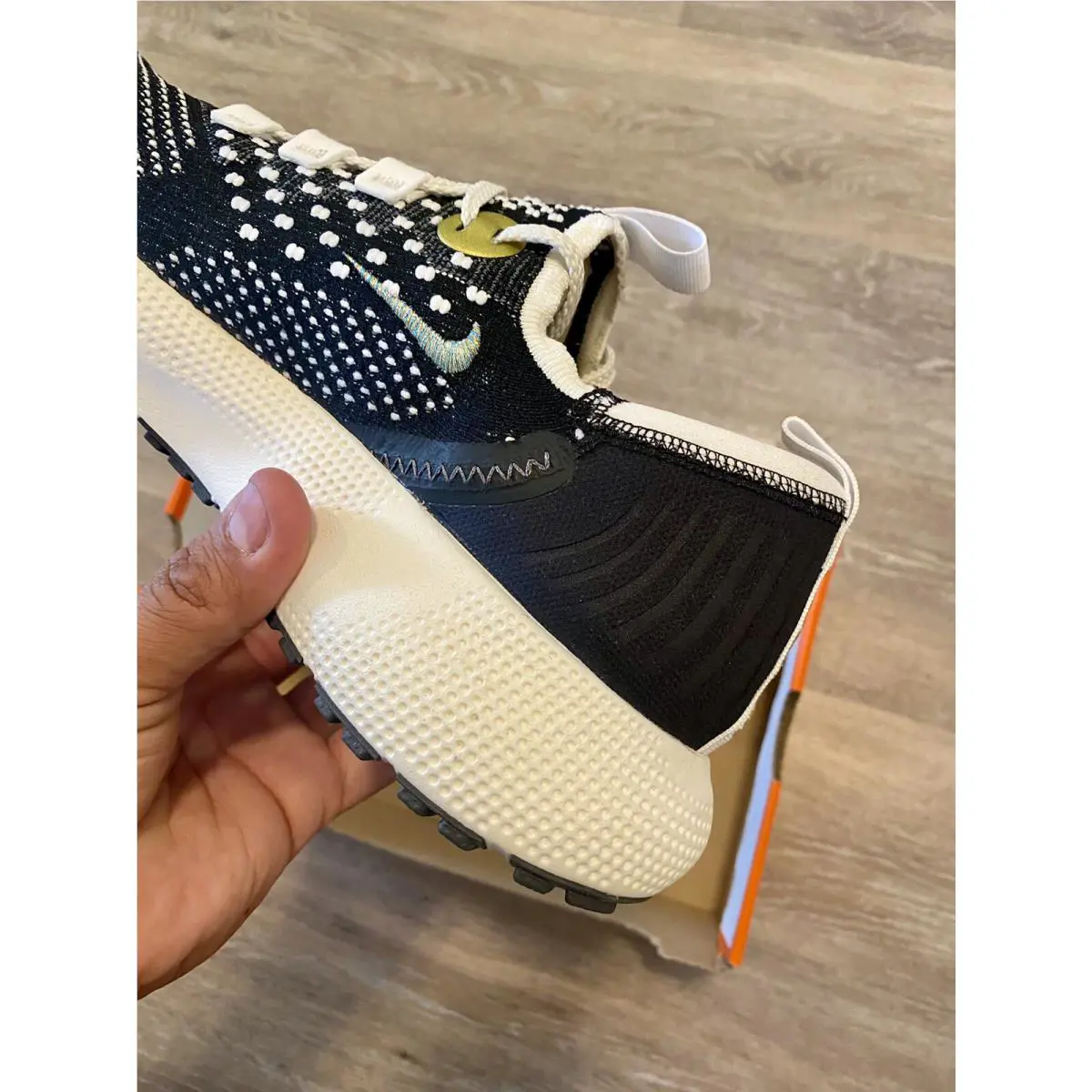 Nike shoes - Nike React Escape RN FK - DC4269-002 - Black-Sail-Metallic Gold (UPC: 195242388846) 1