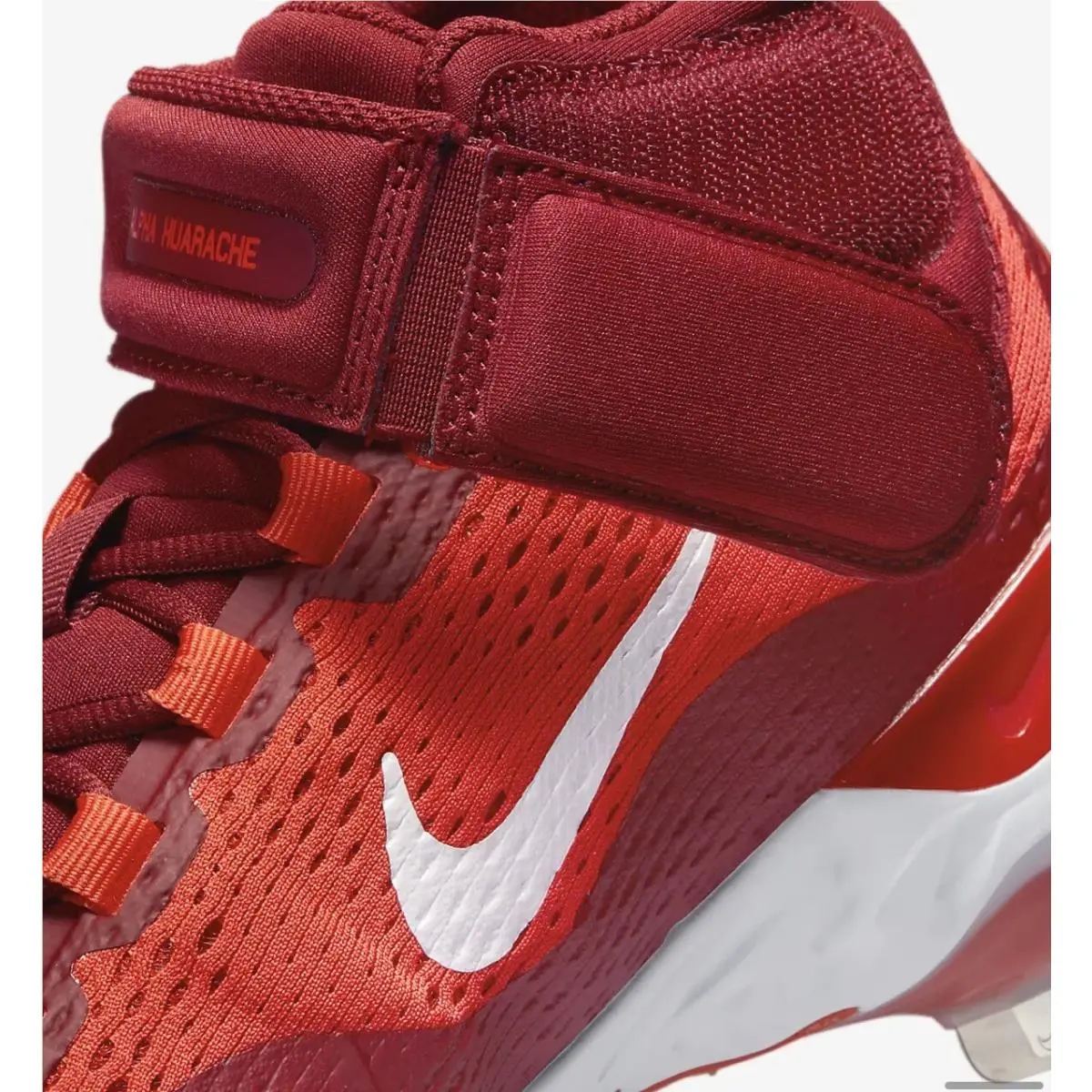 Nike shoes - Nike Alpha Huarache Elite 4 - Dj6520-616 - Red (UPC: 0196151853159) 8