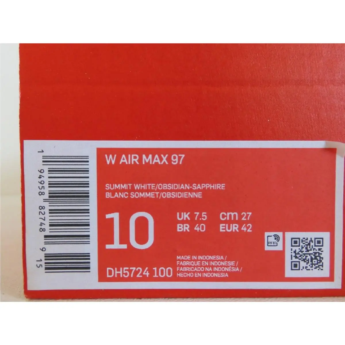 Nike shoes - Nike Air Max 97 - Air Max - Multicolor (UPC: 194958827489) 3