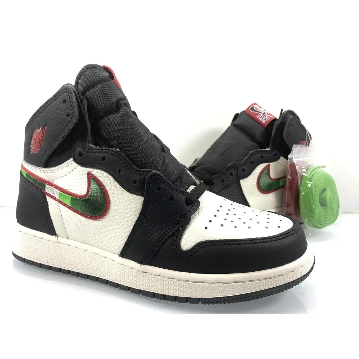 Nike shoes - Jordan 1 - 575441-015 - Black/Varsity Red-Sail 0