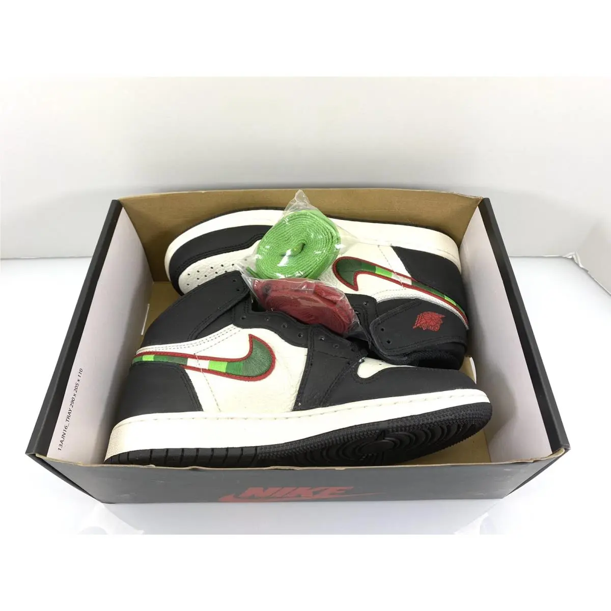 Nike shoes - Jordan 1 - 575441-015 - Black/Varsity Red-Sail 9