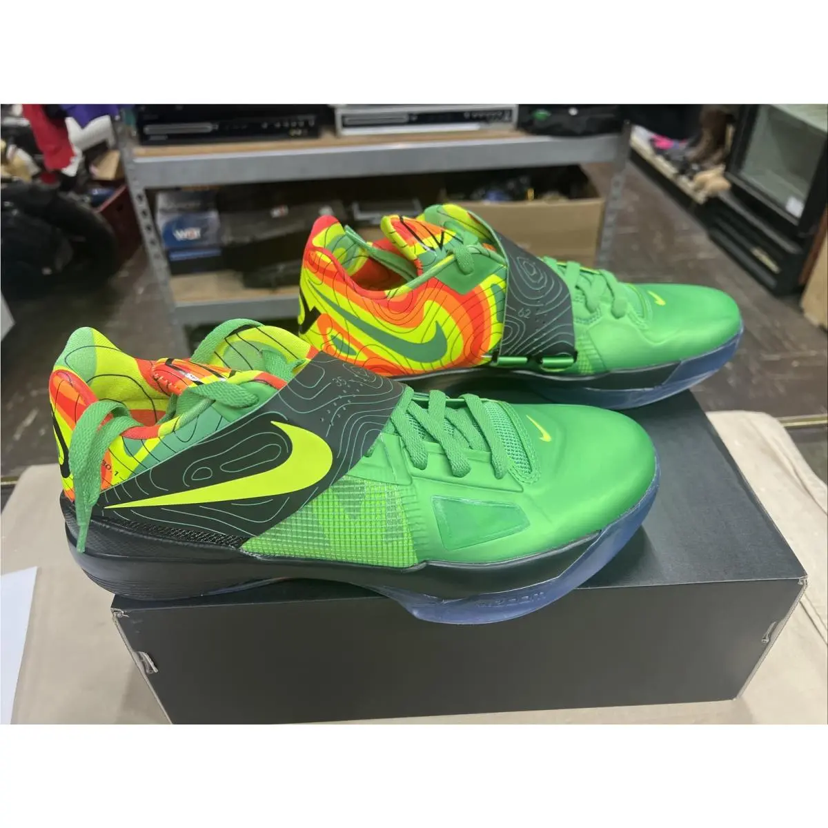 Nike shoes - Nike KD 4 - FN6247-300 - Green (UPC: 197597759012) 3