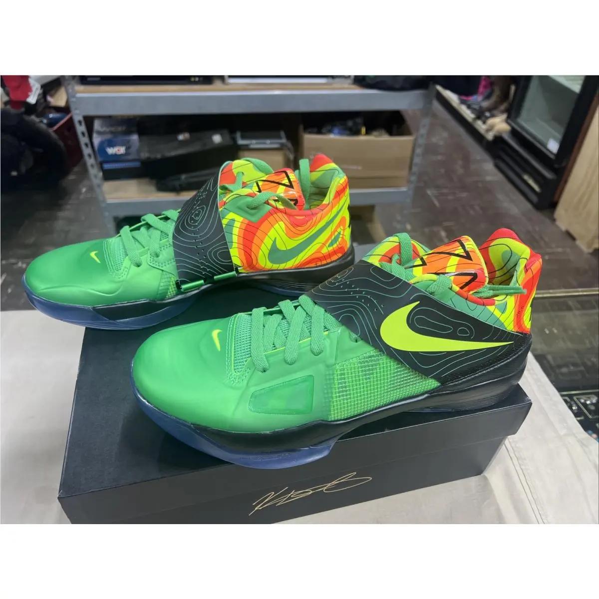 Nike shoes - Nike KD 4 - FN6247-300 - Green (UPC: 197597759012) 4