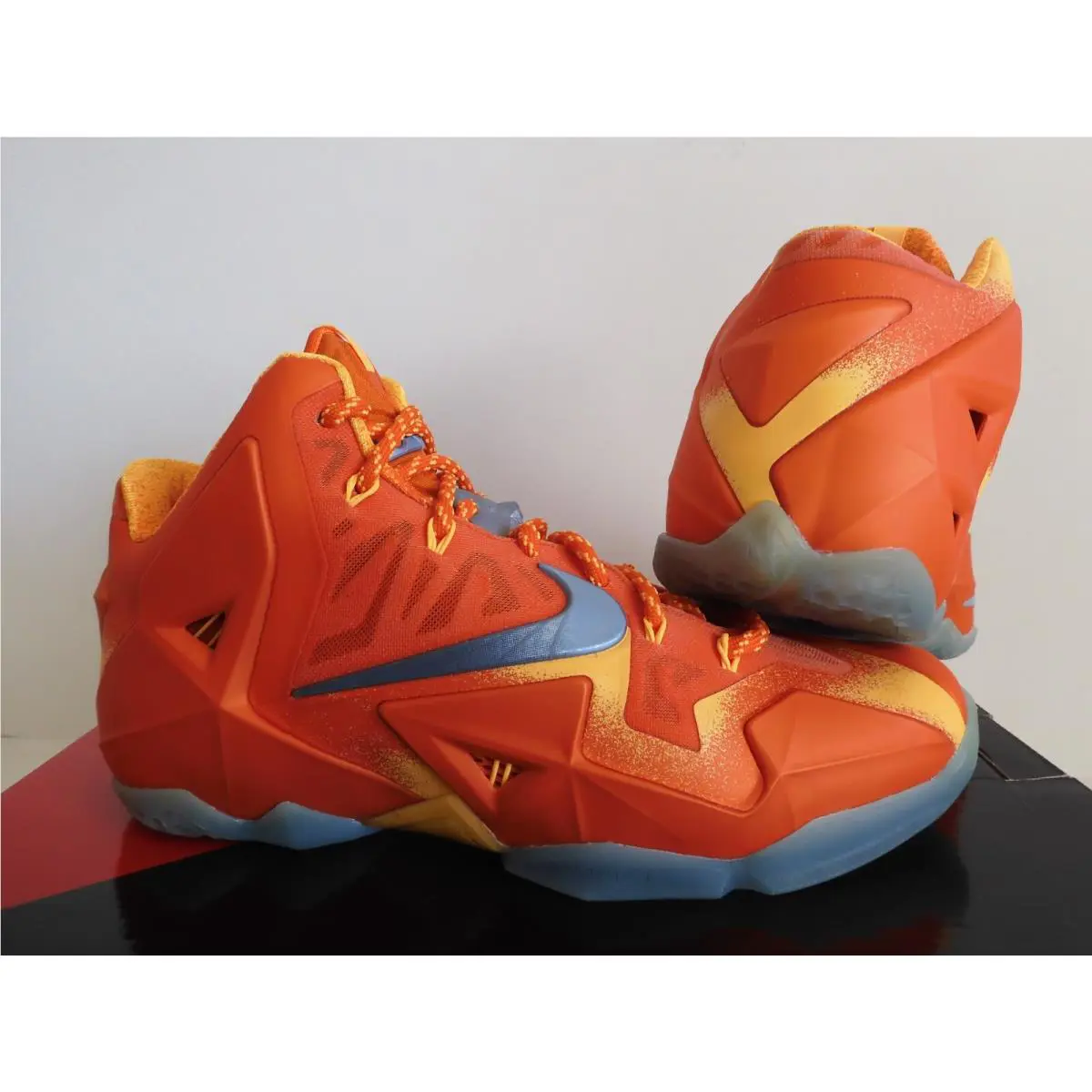 Nike shoes - Nike LeBron 11 - LeBron - 626376-800 - Orange (UPC: 887229141109) 0