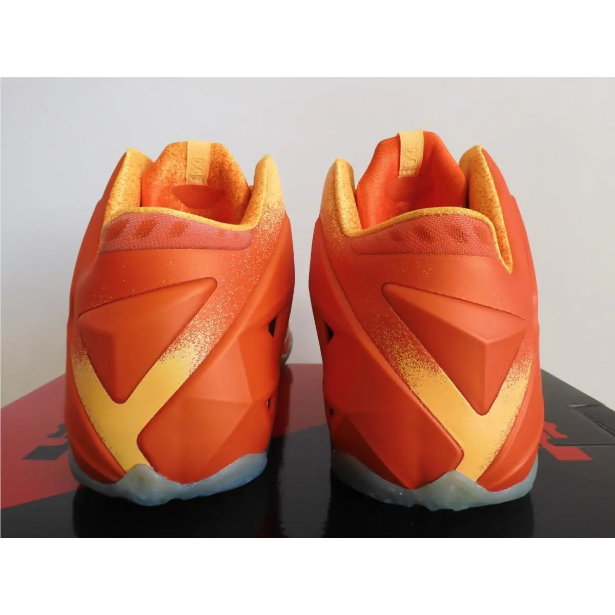 Nike shoes - Nike LeBron 11 - LeBron - 626376-800 - Orange (UPC: 887229141109) 3