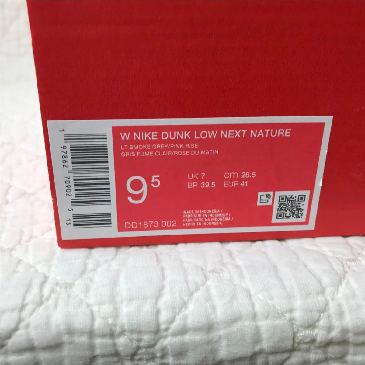 Nike shoes - Nike Dunk Low - Dunk Low - DD1873-002 - smoke grey pink 10