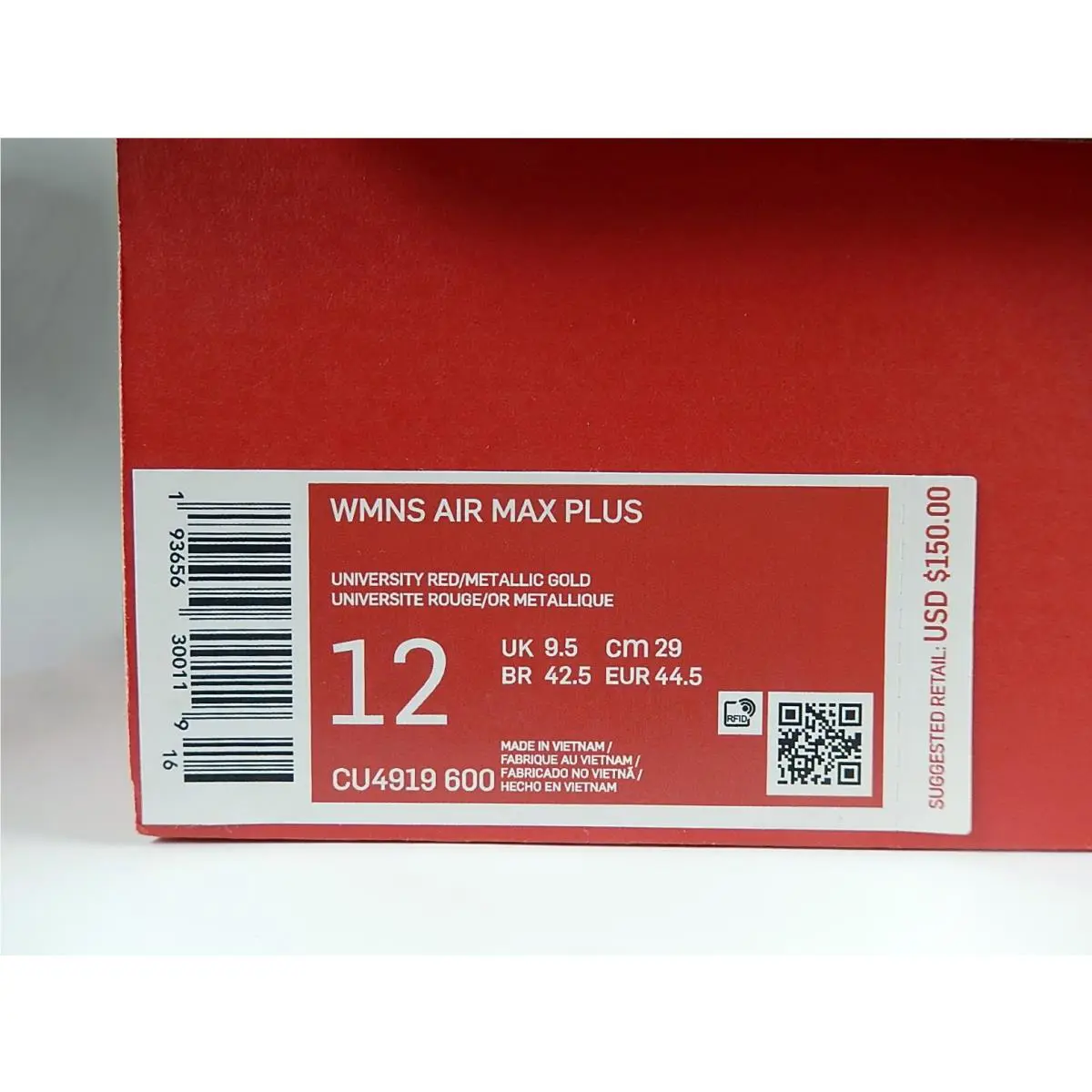 Nike shoes - Nike Air Max Plus - Air Max Plus - CU4919-600 - Red 11
