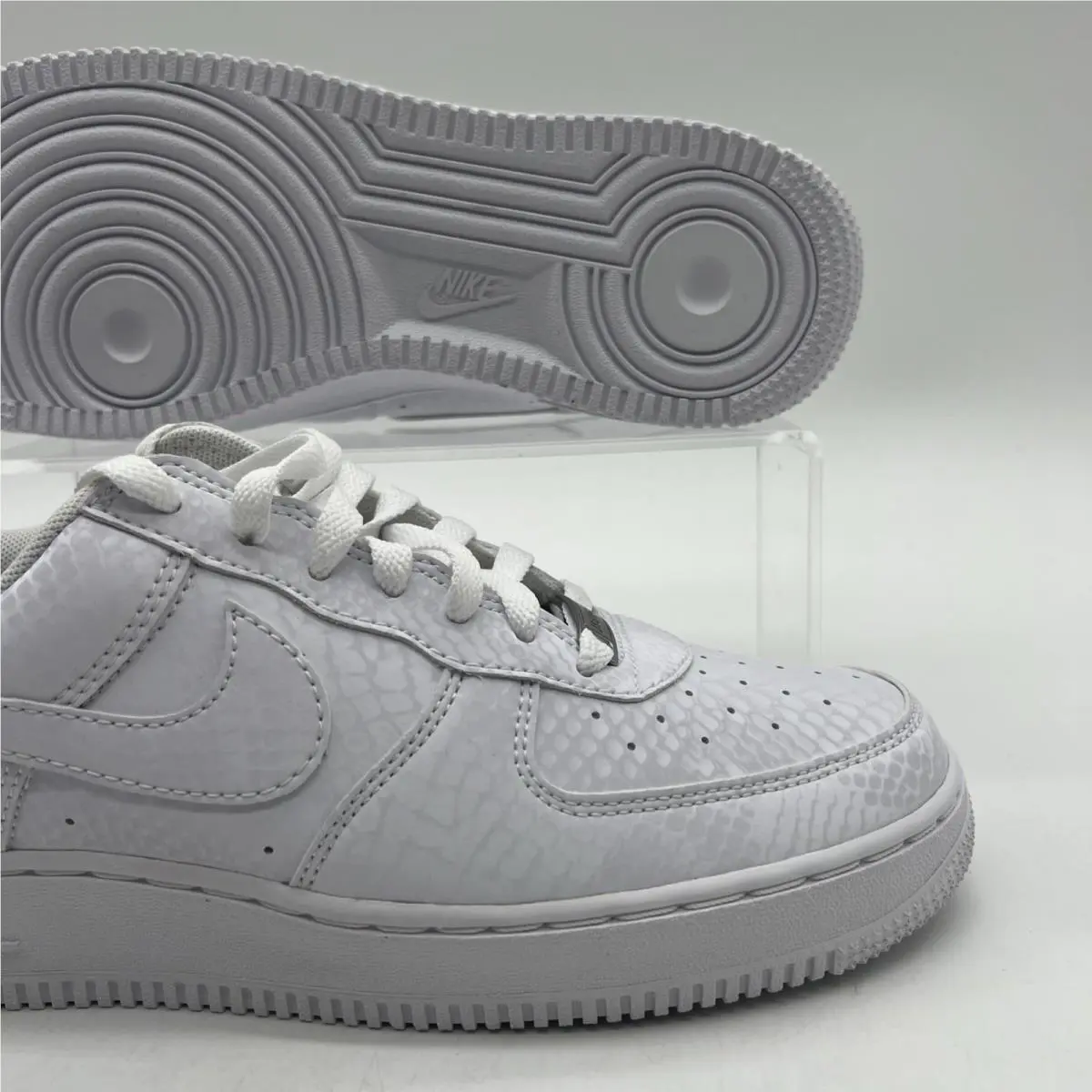 Nike shoes - Nike Air Force 1 - Air Force - IB0018-100 - White, Manufacturer: White/White 0