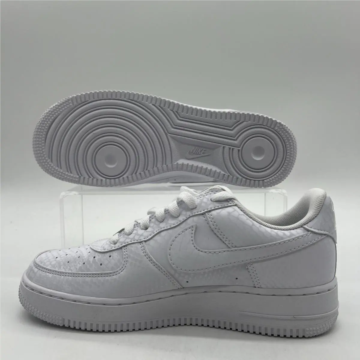 Nike shoes - Nike Air Force 1 - Air Force - IB0018-100 - White, Manufacturer: White/White 2