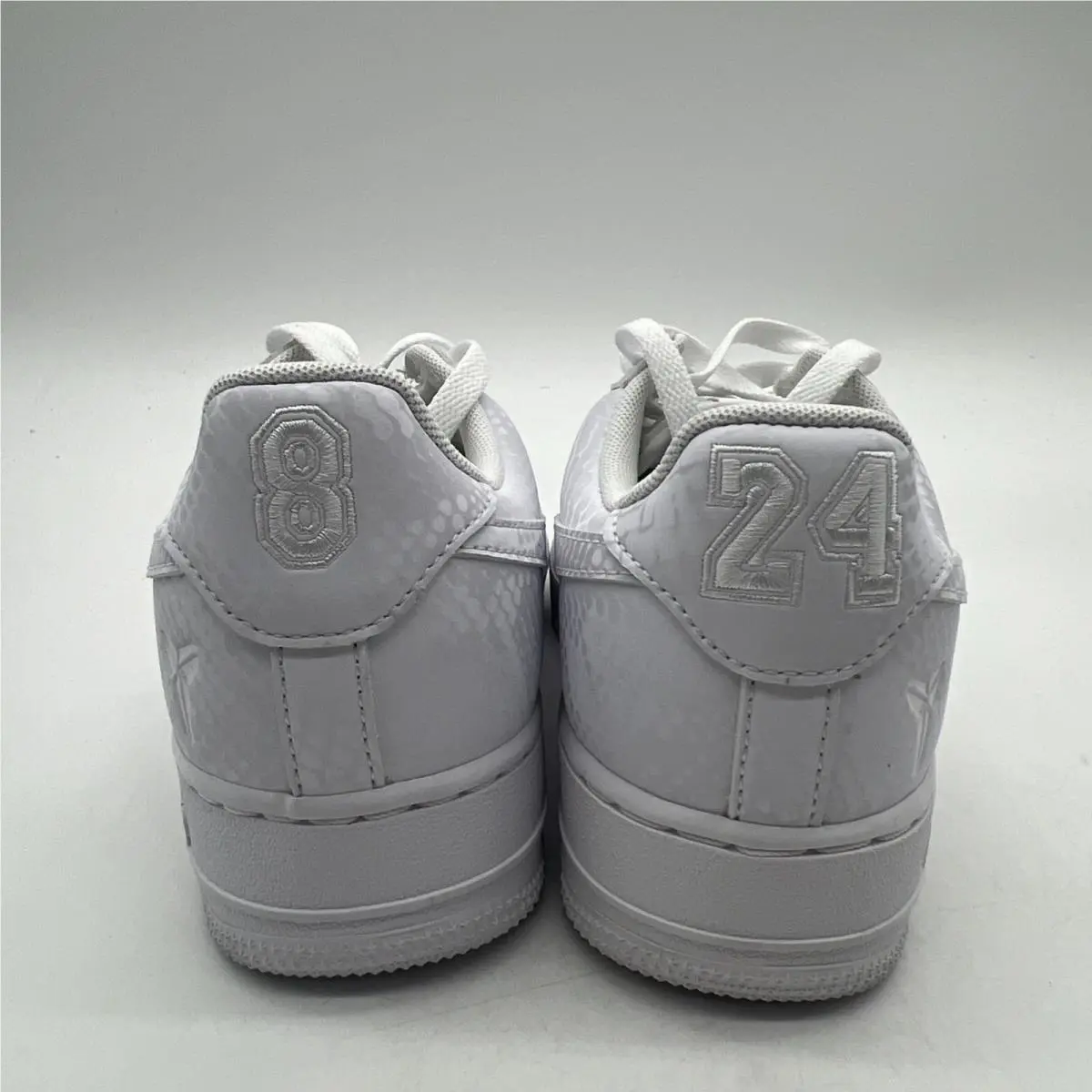 Nike shoes - Nike Air Force 1 - Air Force - IB0018-100 - White, Manufacturer: White/White 4