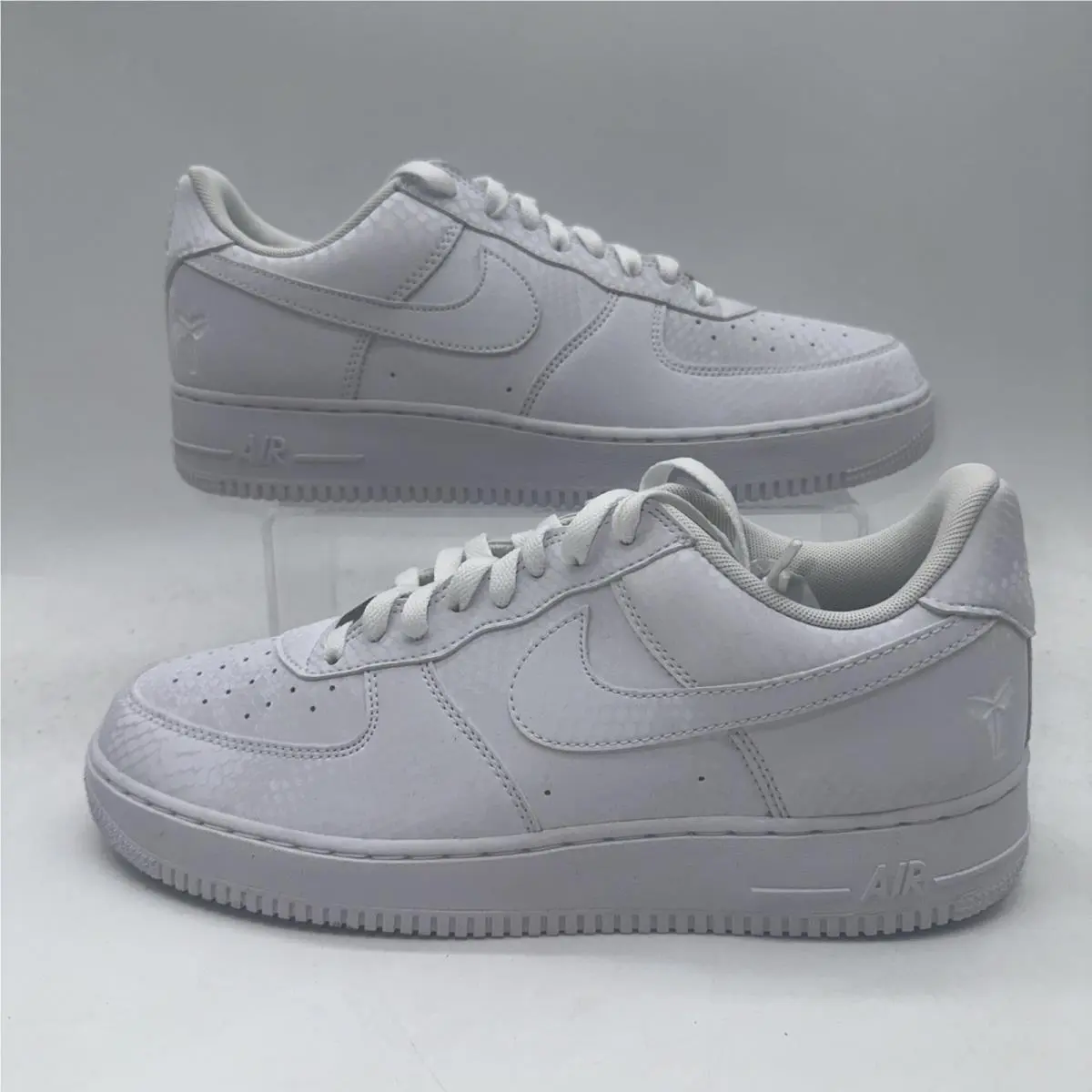 Men`s Size 11.5 Air Force 1 Low IB0018 100 White Basketball Kobe Sneaker by Nike