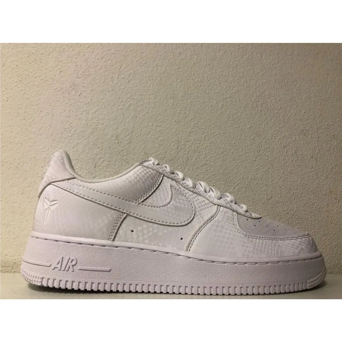 Nike Air Force 1 Low Kobe Forever White White IB0018-100 Size 11.5