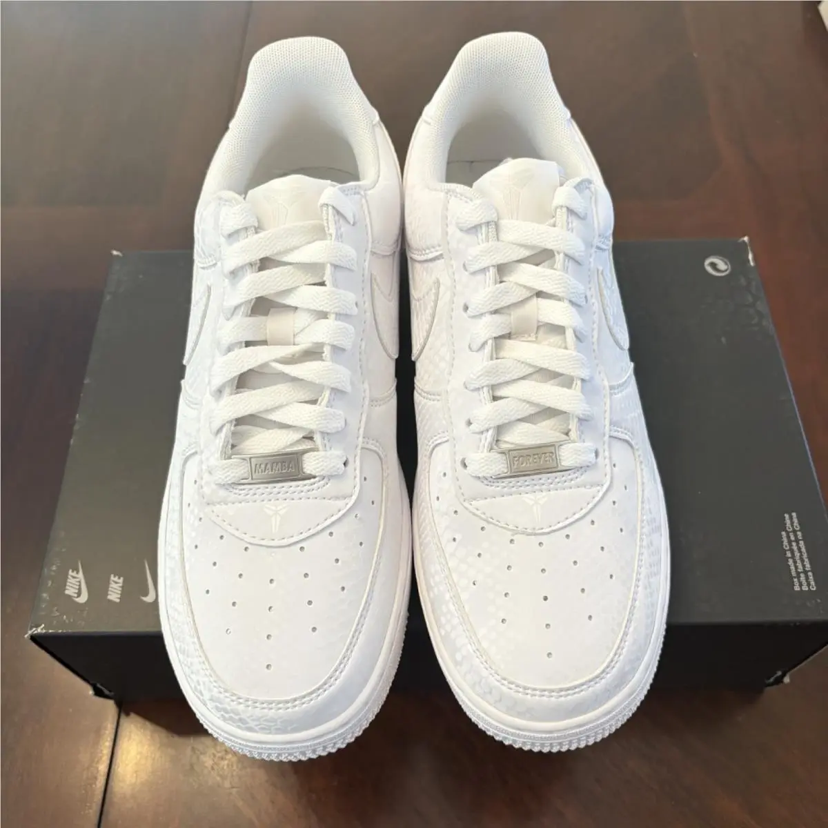 Nike shoes - Nike Air Force 1 - Air Force - IB0018-100 - White, Manufacturer: White/White 0