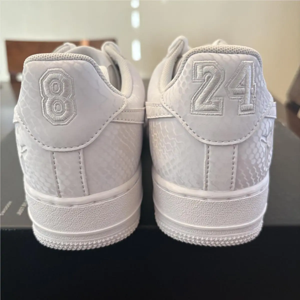 Nike shoes - Nike Air Force 1 - Air Force - IB0018-100 - White, Manufacturer: White/White 3