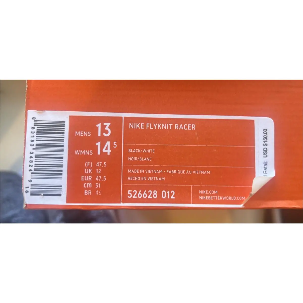Nike shoes - Nike Flyknit Racer - Flyknit Racer - 526628-012 - Multicolor 4
