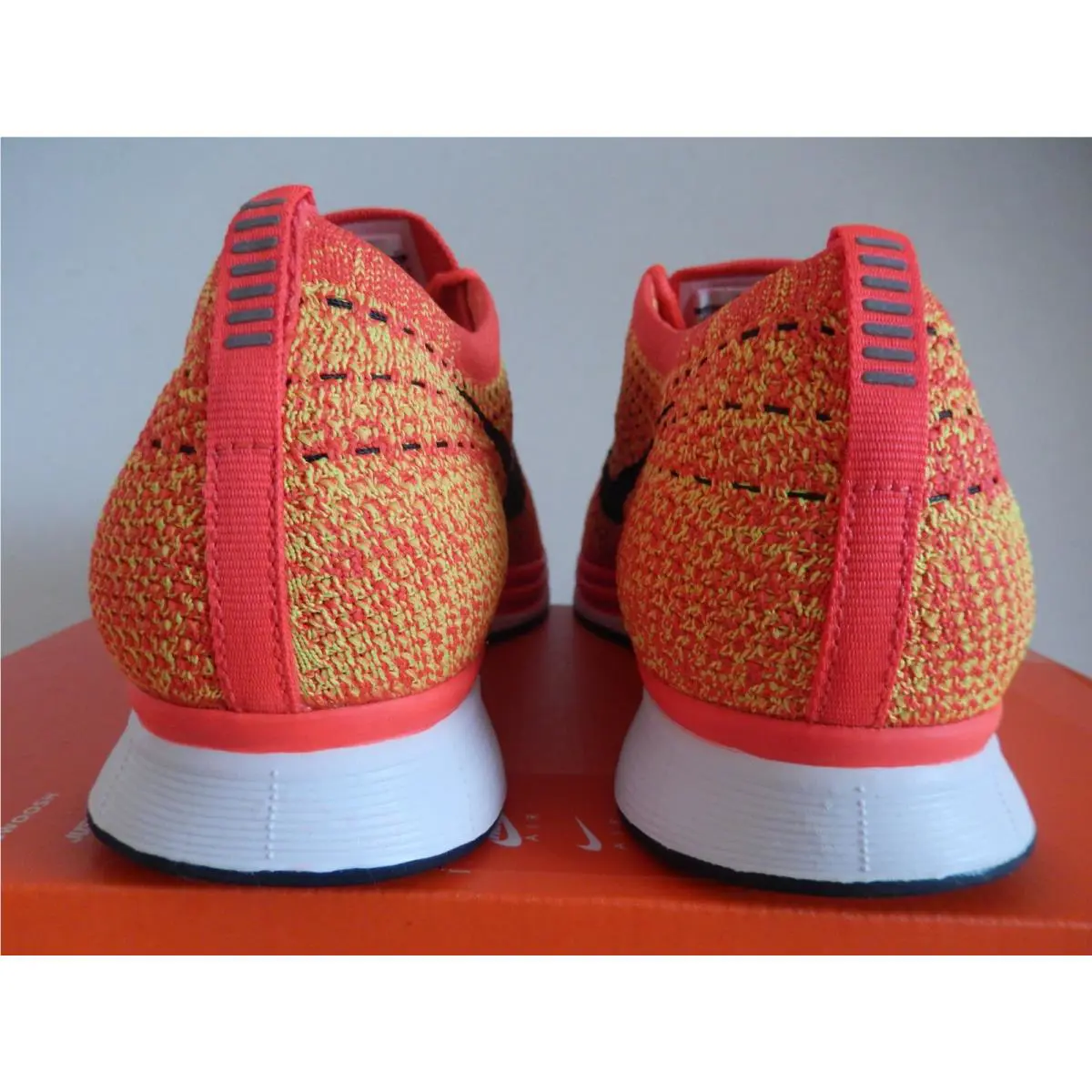 Nike shoes - Nike Flyknit Racer - Flyknit Racer - 526628-012 - Red (UPC: 883153369268) 2
