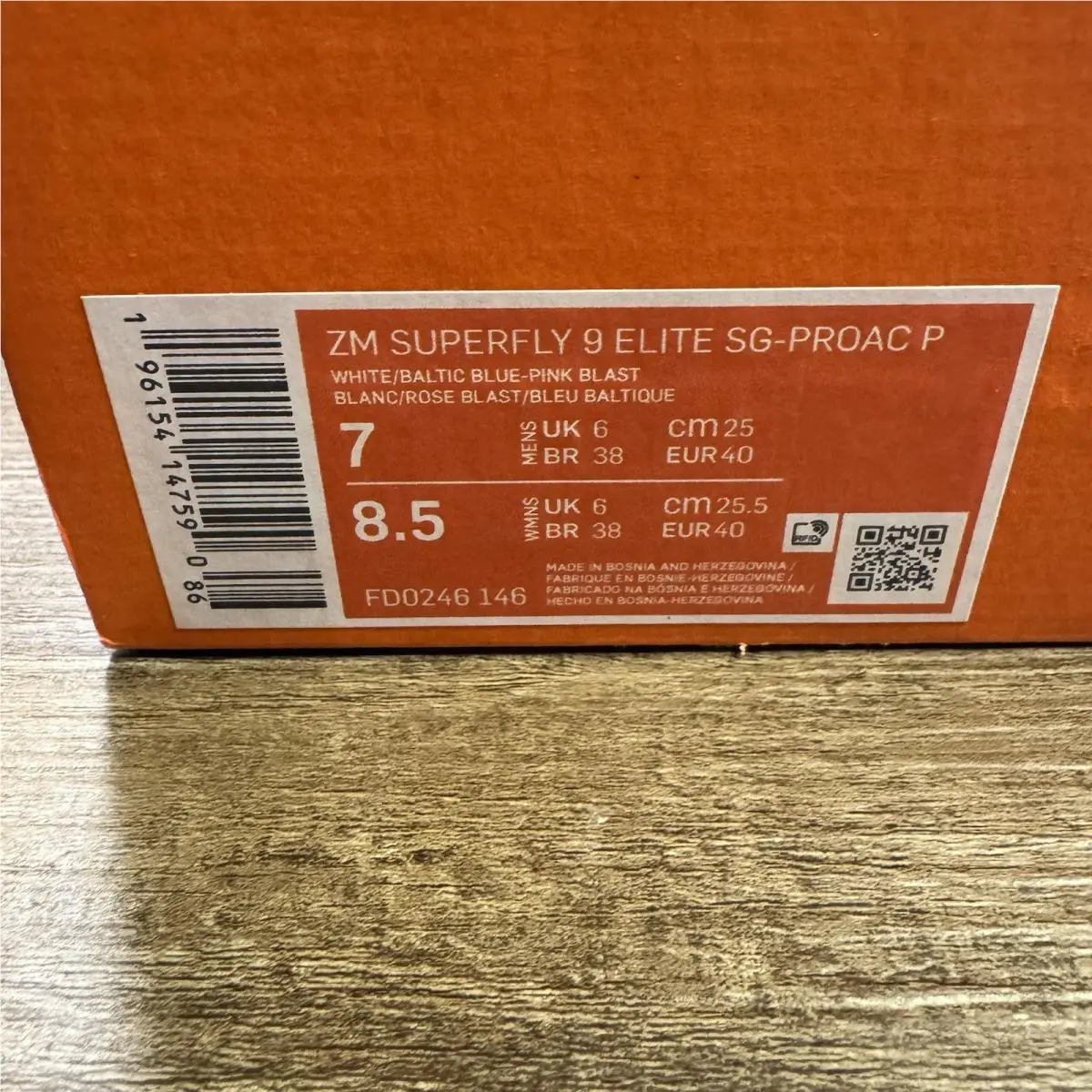 Nike shoes - Nike Zoom Mercurial Superfly 9 - FD0246-146 - White 0