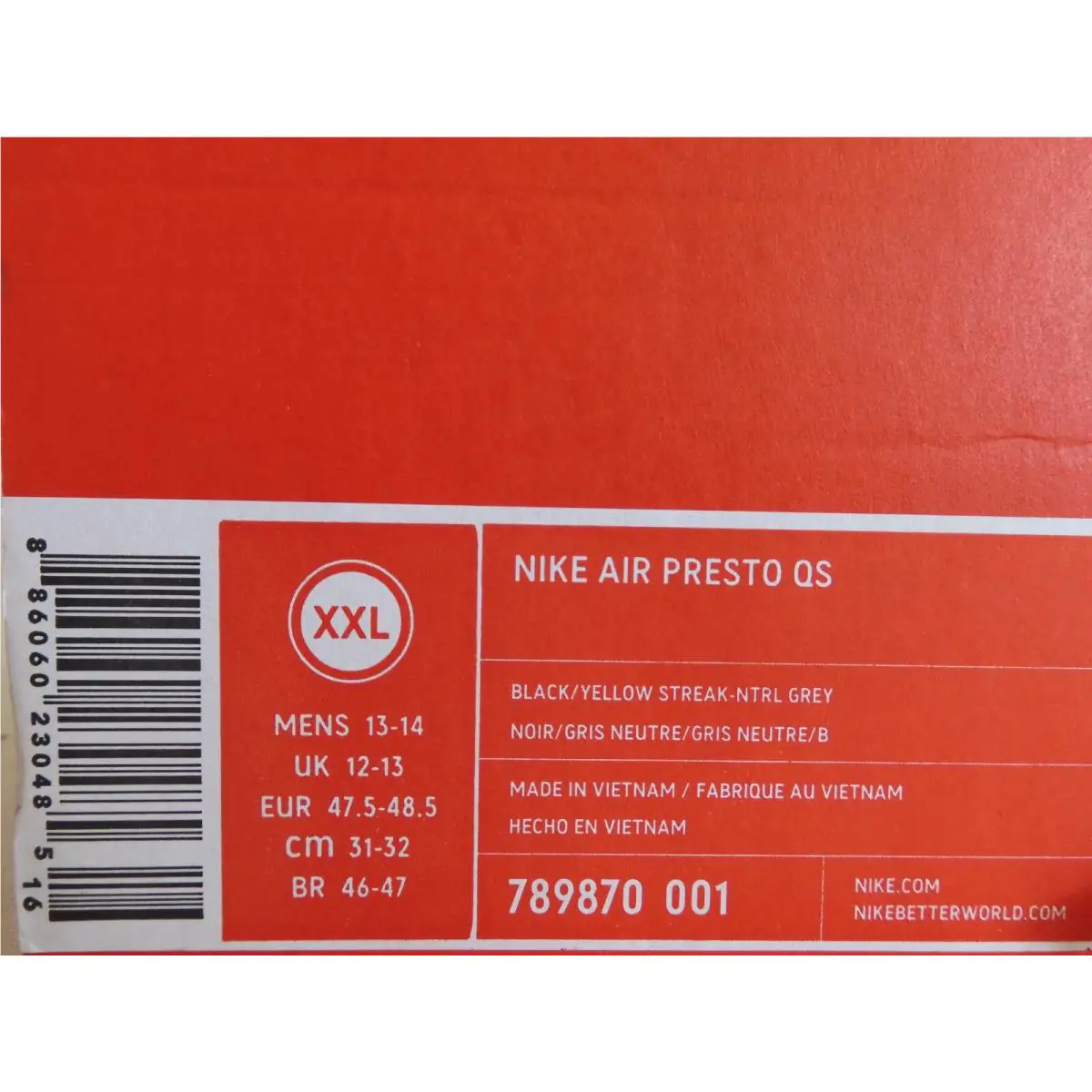 Nike shoes - Nike Air Presto - Air Presto - 789870-001 - Black (UPC: 886060230485) 3