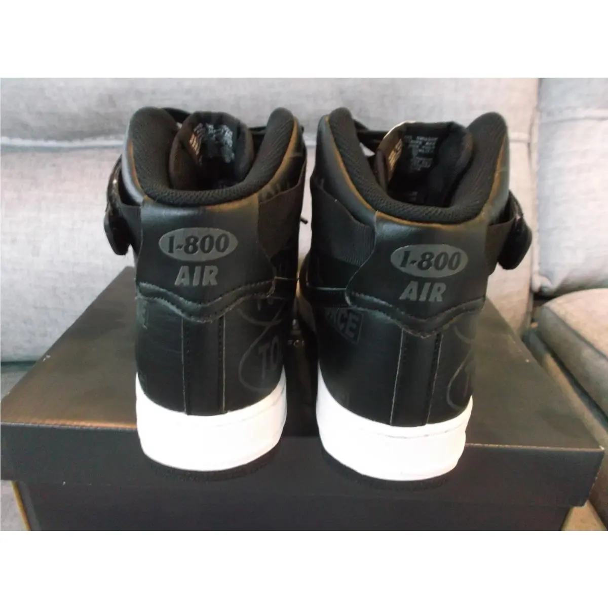 Nike shoes - Nike Air Force 1 - Air Force - CU1414-001 - Black (UPC: 194499065470) 3