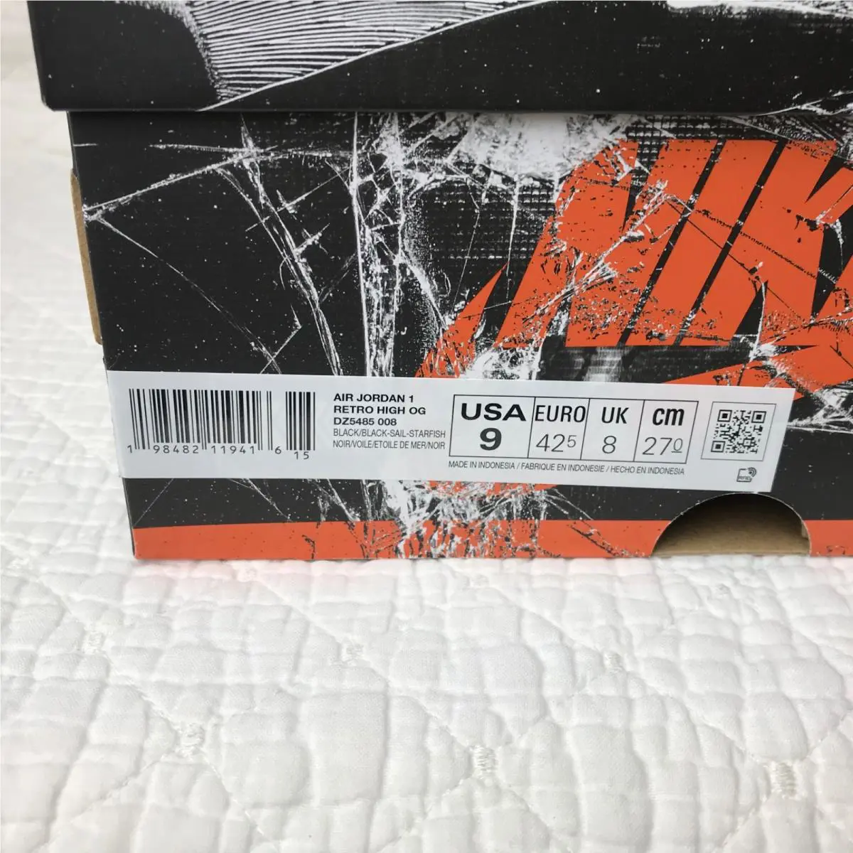 Nike shoes - Air Jordan 1 - Air - DZ5485-008 - Orange 11