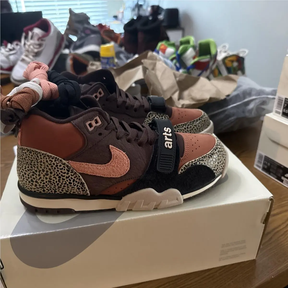 Nike shoes - Arts-Rec x Nike Air Trainer 1 SB - IF0501-200 - Gray 1