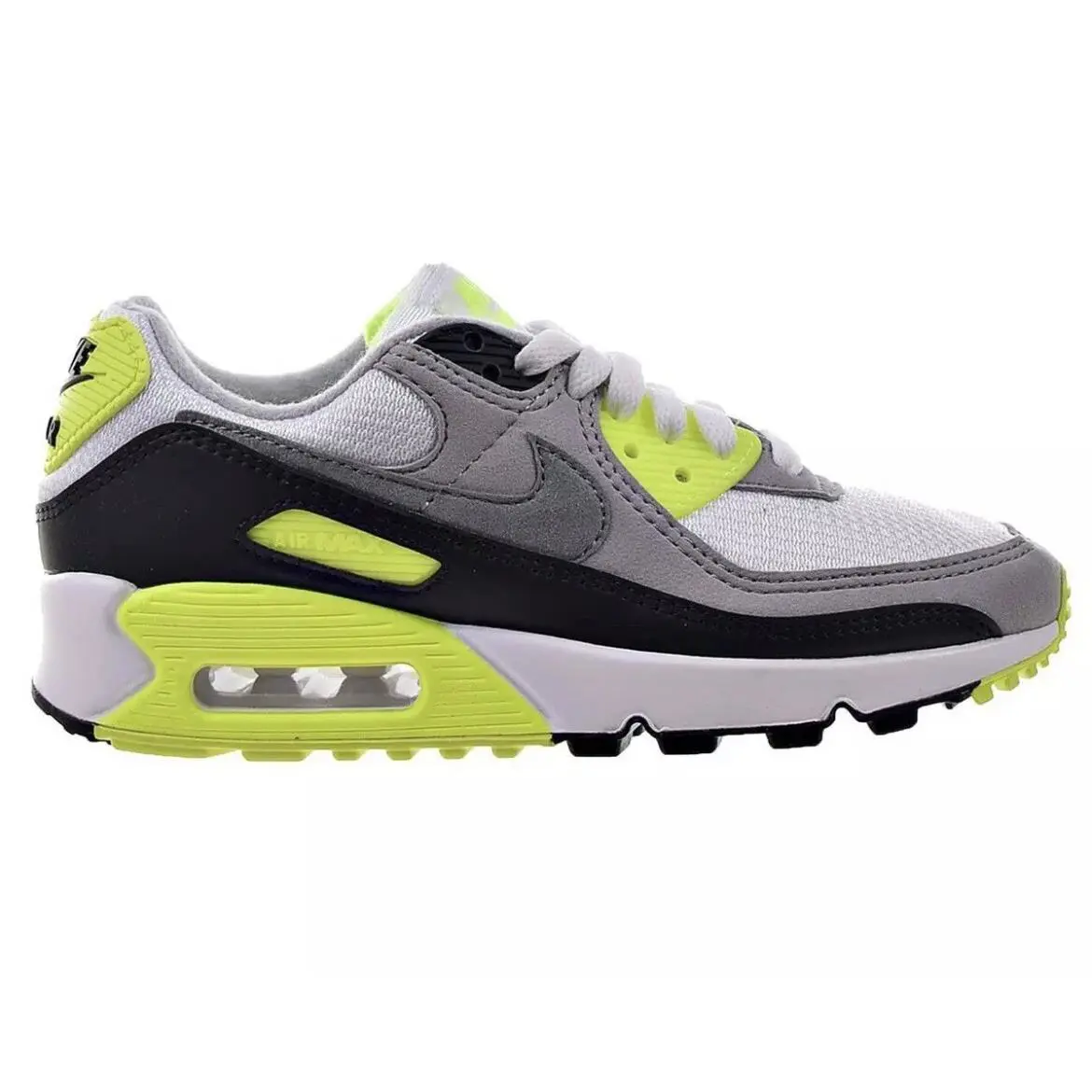 Nike shoes - Nike Air Max 90 - Air Max - CD0490-101 - White/Gray/Black/Volt 5