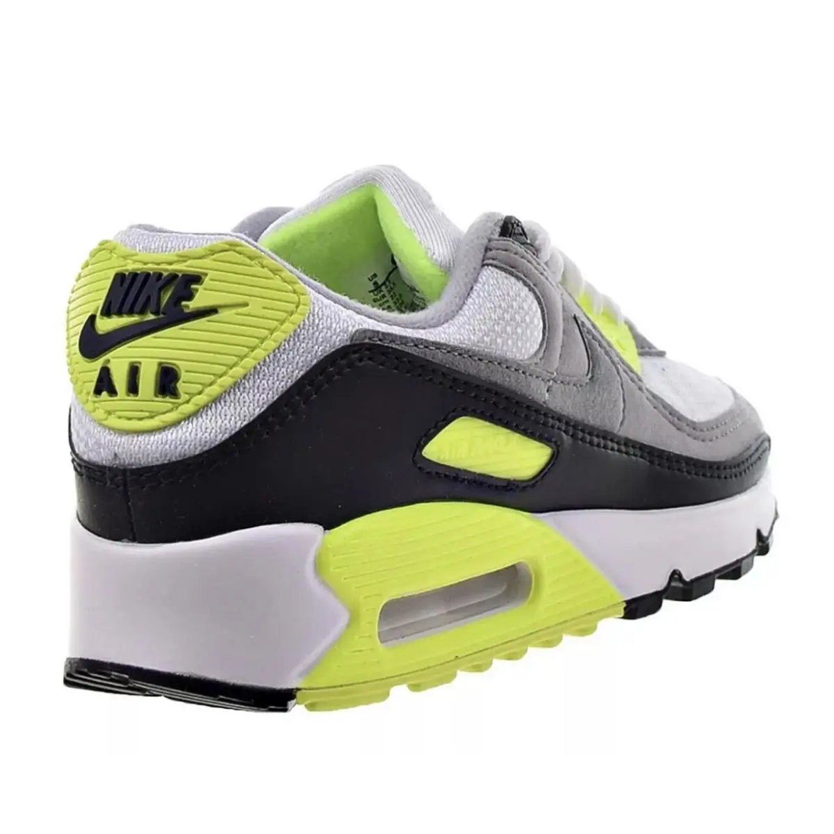 Nike shoes - Nike Air Max 90 - Air Max - CD0490-101 - White/Gray/Black/Volt 6