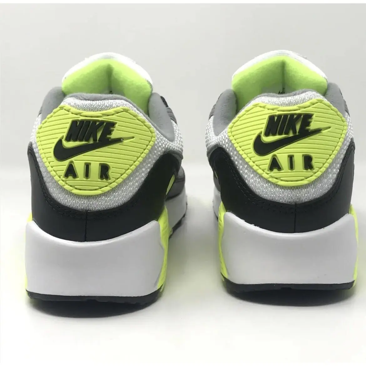Nike shoes - Nike Air Max 90 - Air Max - CD0490-101 - White/Gray/Black/Volt 2