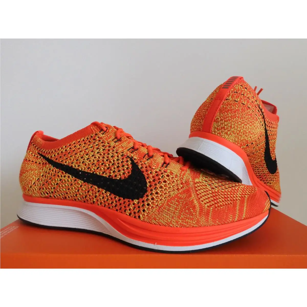 Nike shoes - Nike Flyknit Racer - Flyknit Racer - Red (UPC: 883153369268) 0