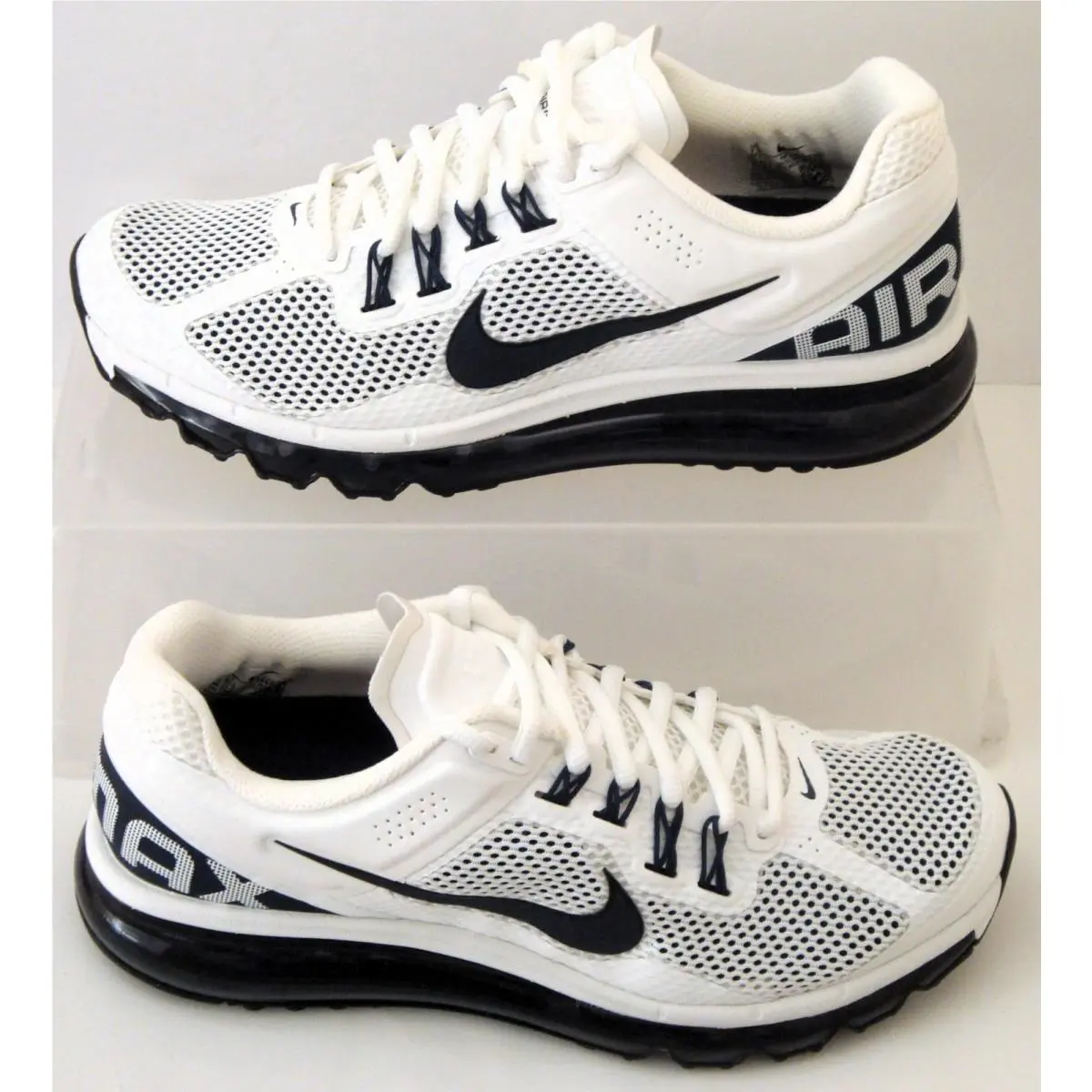Shoes Air Max 2013 White Navy Black Mens US Size 7.5 EU 40.5 HF3660 101 by Nike