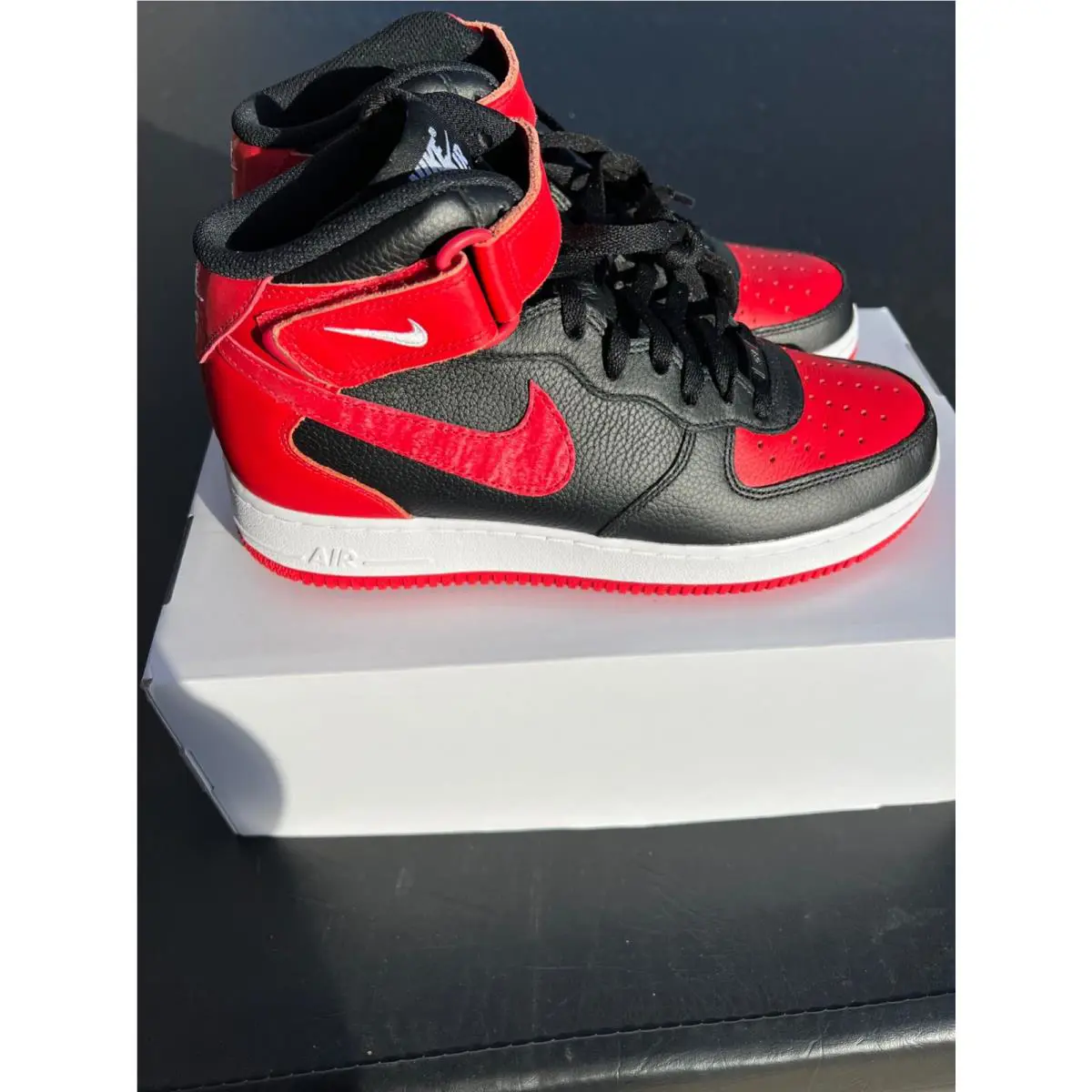 Nike shoes - Nike Air Force 1 - Air Force - DV3903-900 - University Red, Black, White 10