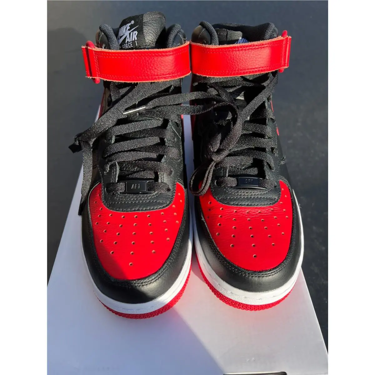 Nike shoes - Nike Air Force 1 - Air Force - DV3903-900 - University Red, Black, White 3