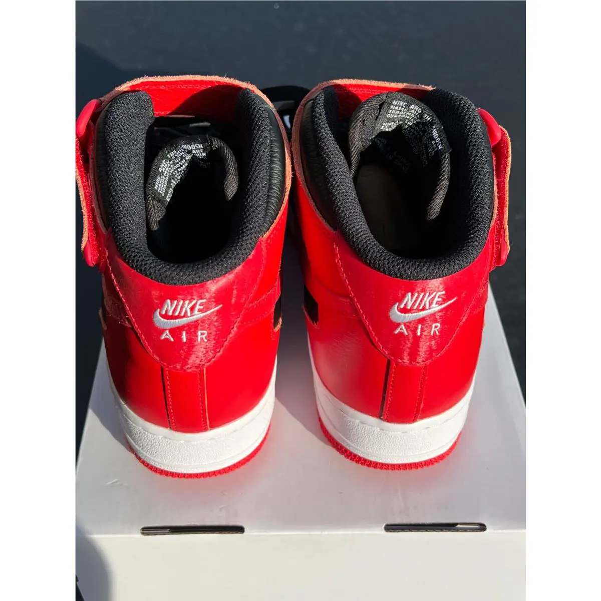 Nike shoes - Nike Air Force 1 - Air Force - DV3903-900 - University Red, Black, White 4