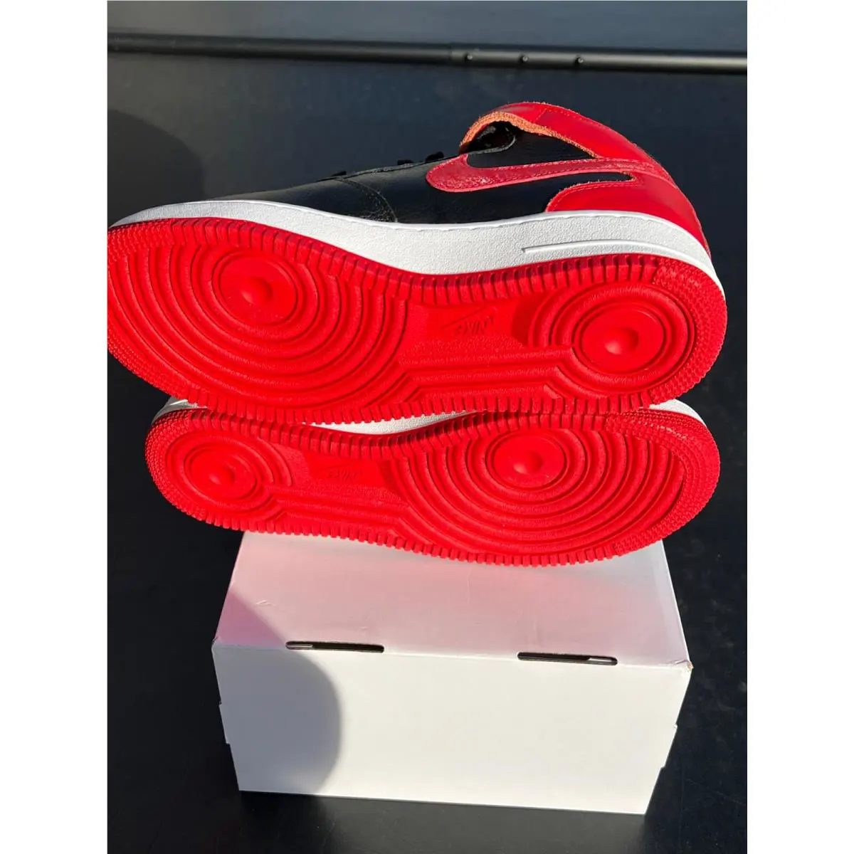 Nike shoes - Nike Air Force 1 - Air Force - DV3903-900 - University Red, Black, White 6