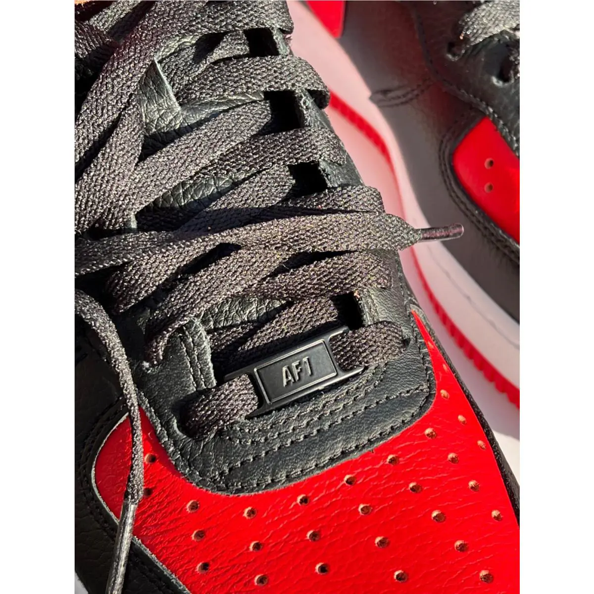Nike shoes - Nike Air Force 1 - Air Force - DV3903-900 - University Red, Black, White 7