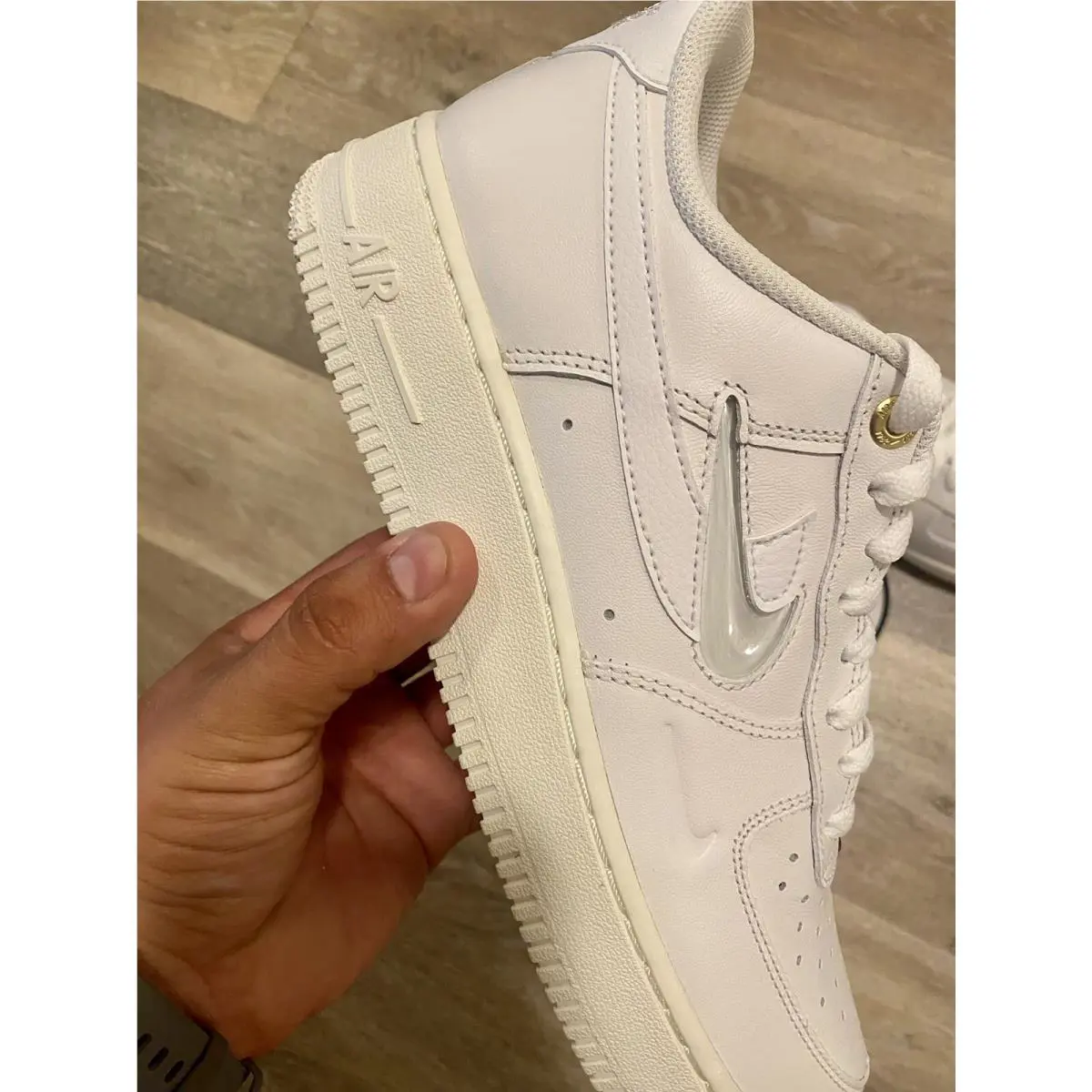 Nike shoes - Air Force 1 `07 Premium - DZ5616-100 - White/Sail/Team Red/White (UPC: 196152331373) 7